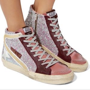 🛍SOLD🛍 Golden Goose Slide Hi Tops sz 36
